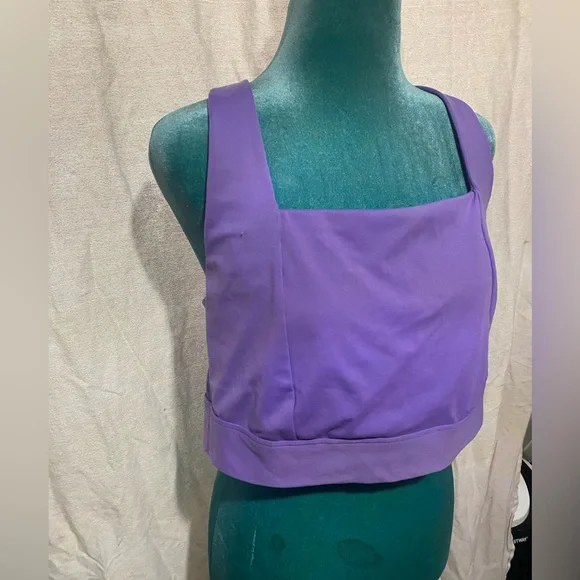 All in motion: purple sports bra - Picture 2 of 5